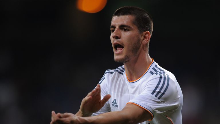 Alvaro Morata started his career at Real Madrid