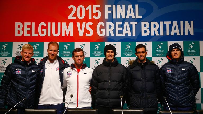 The GB team line up ahead of their best test in Ghent