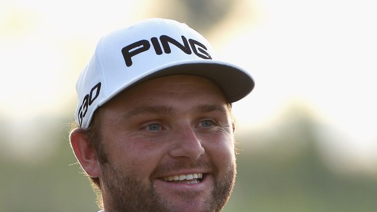 Andrew Sullivan during the second round of the DP World Tour Championship in Dubai
