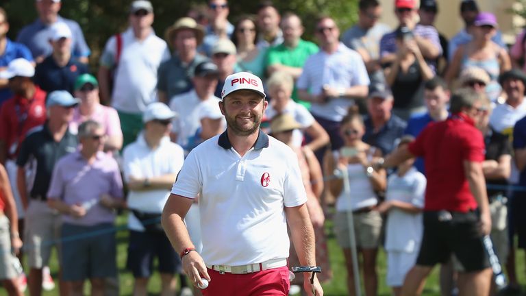 Andy Sullivan finished one shot back from Rory McIlroy