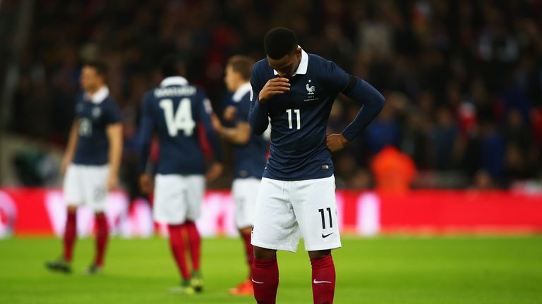 Anthony Martial during England and France at Wembley Stadium on November 17, 2015 in London, England