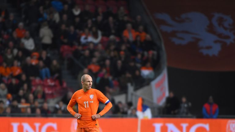 Arjen Robben wants to continue to play for Netherlands