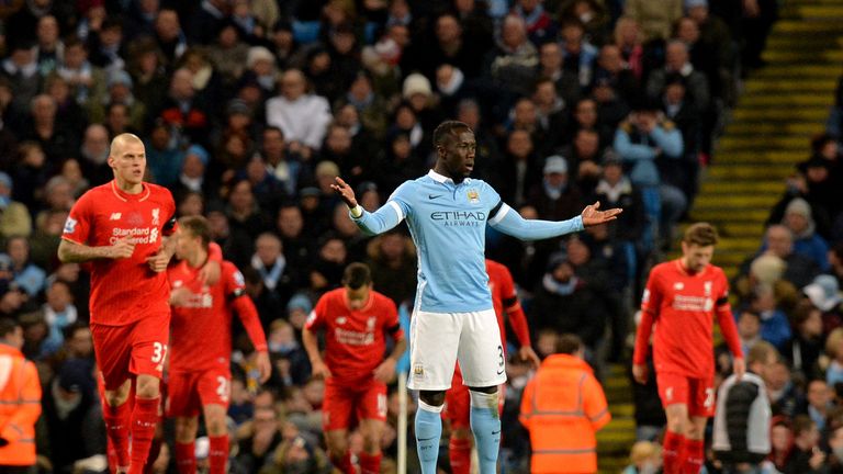 Bacary Sagna lost the ball prior to Liverpool's opener on Saturday night