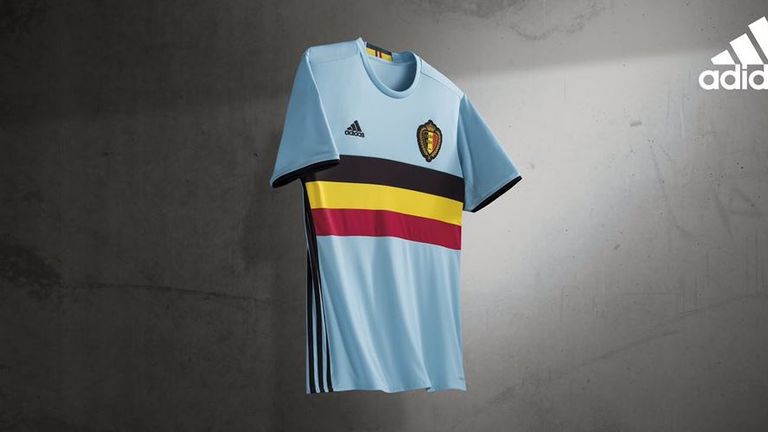 Belgium away kit Euro 2016