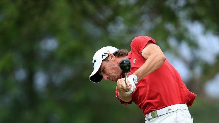 Benjamin Hebert during the final round of the Alfred Dunhill Championship at Leopard Creek