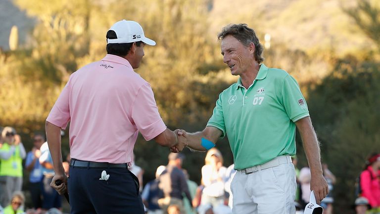 Andrade claimed play-off victory but Langer tops the season points standings