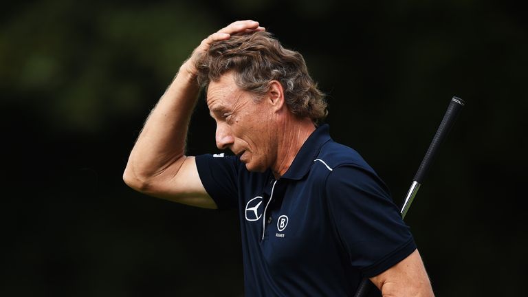 Bernhard Langer is one of three players who can lift the Charles Schwab Cup