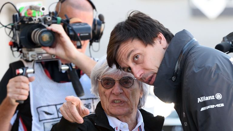 Bernie Ecclestone is backing the move for an independent engine supplier to offer an alternative to the big manufacturers, like Wolff's Mercedes