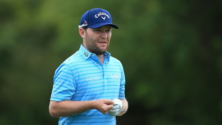 Branden Grace during day three of the Alfred Dunhill Championship at Leopard Creek