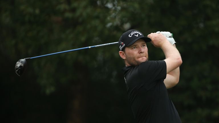 Branden Grace holds the first round lead in Shanghai