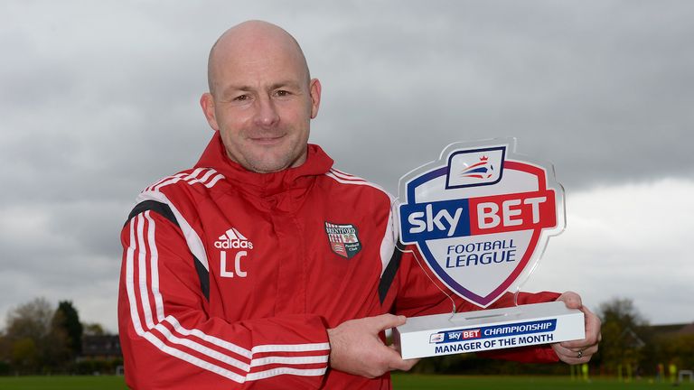 Brentford's Lee Carsley - Sky Bet Championship manager of the month for October