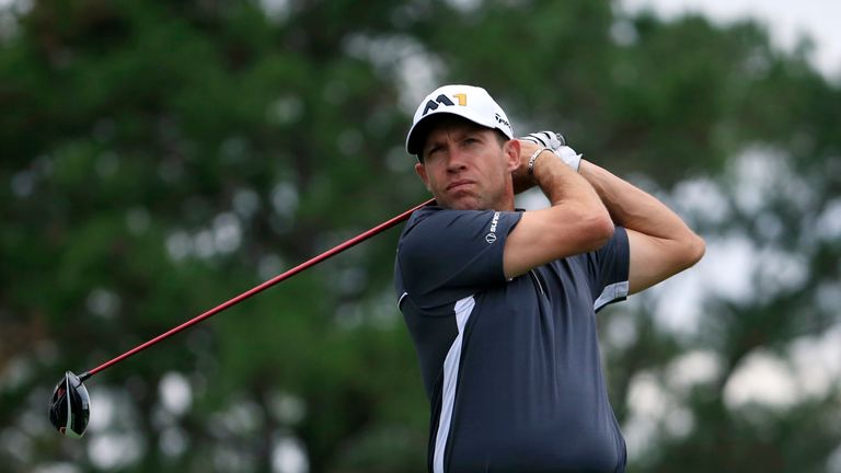 England's Brian Davis is one of a number of players in contention