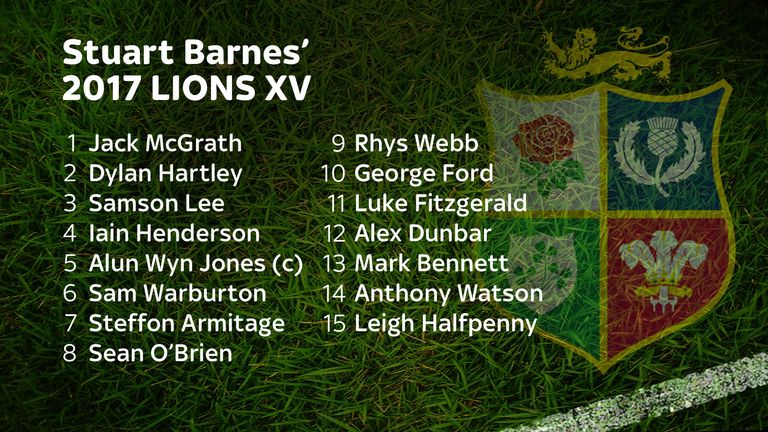 Stuart Barnes' Lions XV