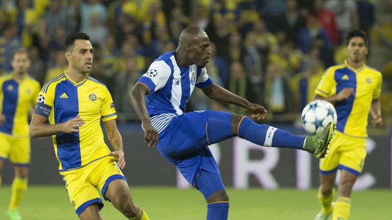 Bruno Martins Indi clears the ball for Porto
