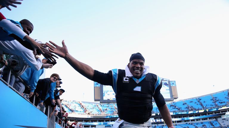 Cam Newton was the star of the show for the Carolina Panthers