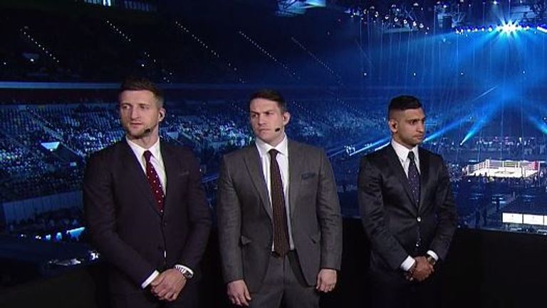 Carl Froch, Paul Smith, Amir Khan