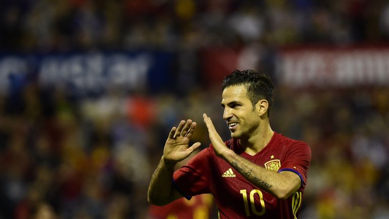 Cesc Fabregas starred on his 102nd appearance for Spain