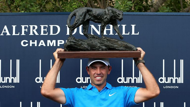 Charl Schwartzel wins the Alfred Dunhill Championship