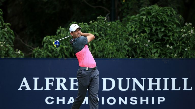 Charl Schwartzel during day three of the Alfred Dunhill Championship at Leopard Creek