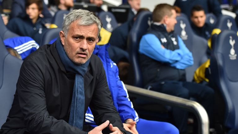 Chelsea manager Jose Mourinho will hoping for a result against Tottenham, with his team rooted in the bottom half of the table on 14 points