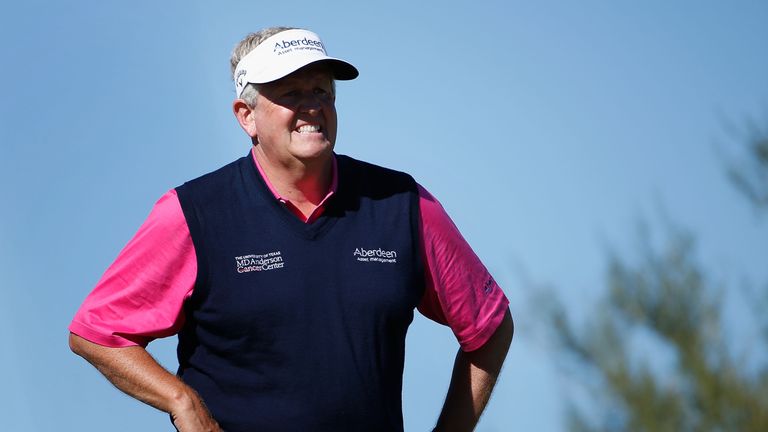 Montgomerie came in to this week with a narrow 39-point lead in the standings