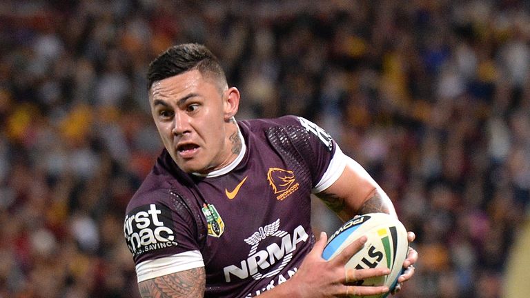 Daniel Vidot is joining Salford from Brisbane Broncos