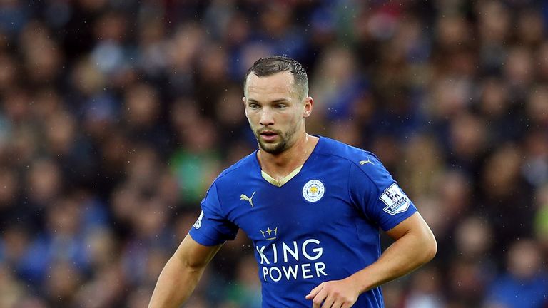 Danny Drinkwater of Leicester City during the Premier League match with Crystal Palace