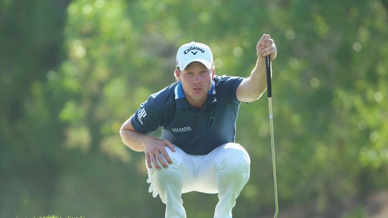 Danny Willett was four under for the day after ten holes