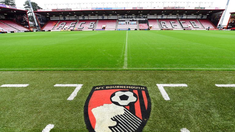 A general view of the stadium prior to the Barclays Premier League match between A.F.C. Bournemouth and Newcastle United, Vitality Stadium, Dean Court