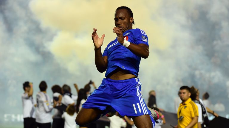 Didier Drogba is set to lead the line in a crucial tie away against Columbus Crew