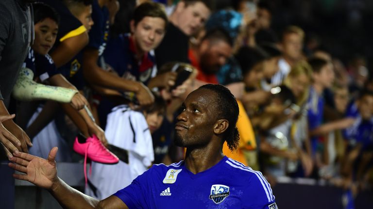 Didier Drogba of the Montreal Impact