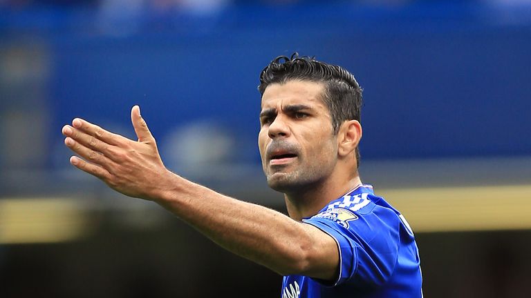 Diego Costa, Chelsea v Crystal Palace, August 2015