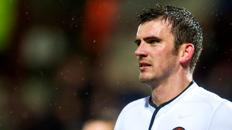 Gavin Gunning is back at Dundee United less than 18 months after leaving for English football