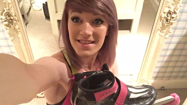 Elise Christie back in love with her skates again