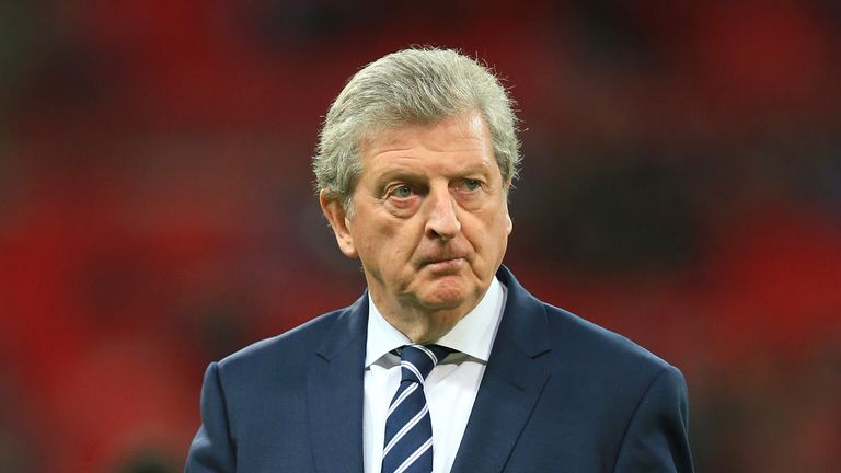 England Manager Roy Hodgson prior to the international friendly match at Wembley Stadium, London.