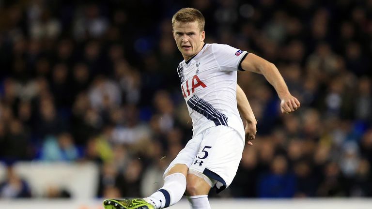 Tottenham Hotspur's Eric Dier during the UEFA Europa League match at White Hart Lane, London.