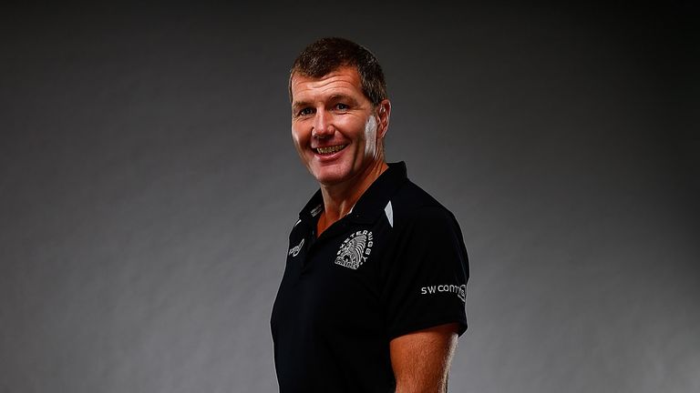 Exeter Chiefs head coach Rob Baxter