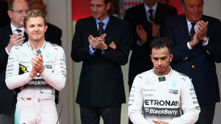 That sinking feeling: Lewis Hamilton fails to hide his disappointment after being denied victory in Monaco - Picture by Paul Gilham, Getty Images