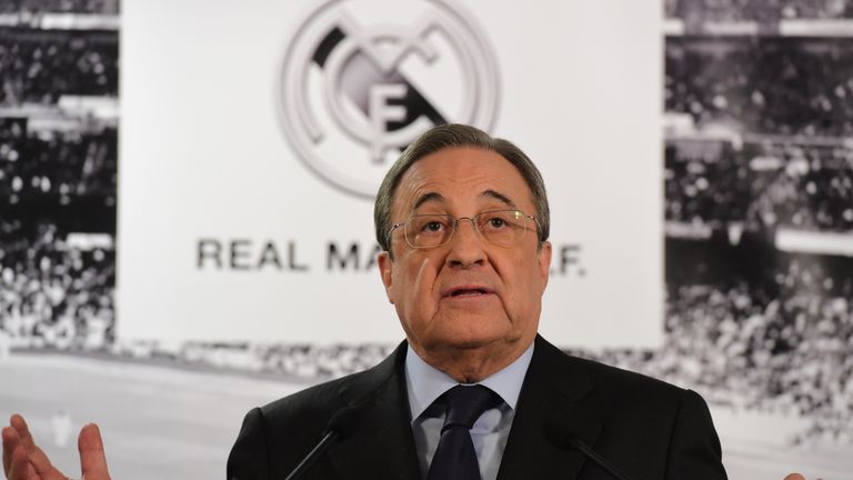 Florentino Perez reportedly criticised the Real Madrid squad after their defeat to Ajax