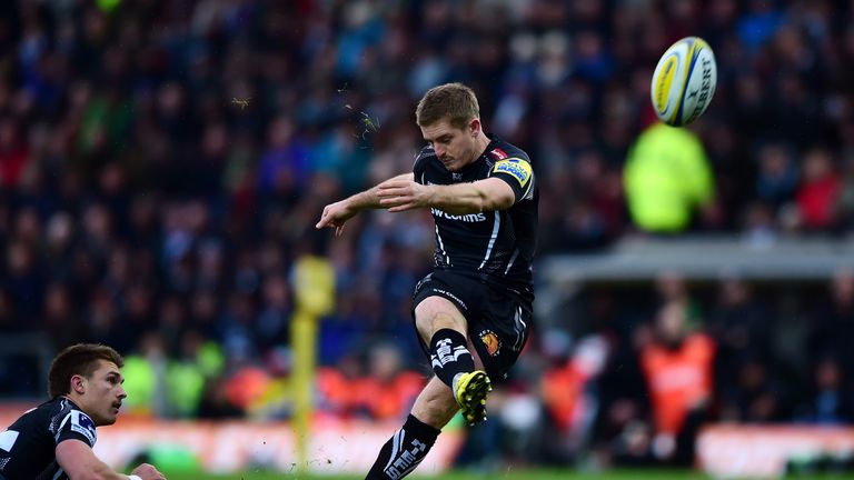 Gareth Steenson scored 21 points at Sandy Park