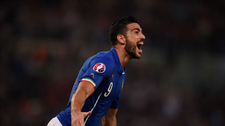 Graziano Pelle: Could lead the line for Italy at Euro 2016