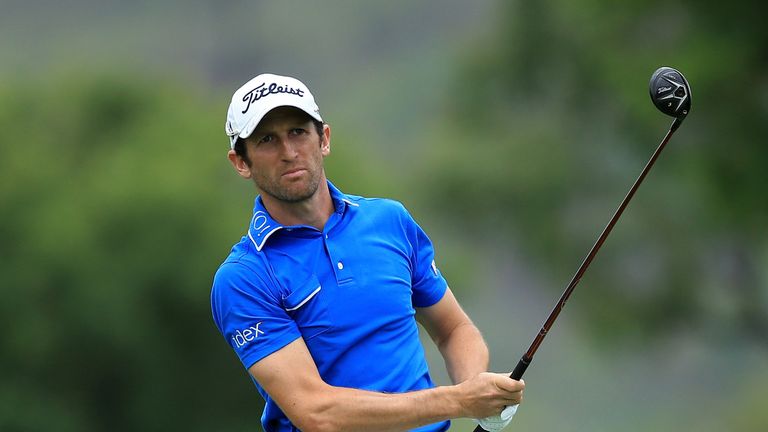 Gregory Bourdy during the final round of the Alfred Dunhill Championship at Leopard Creek