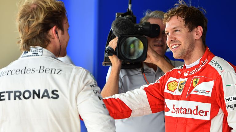 Hamilton was conspicuous by his absence for the post-qualifying photo call