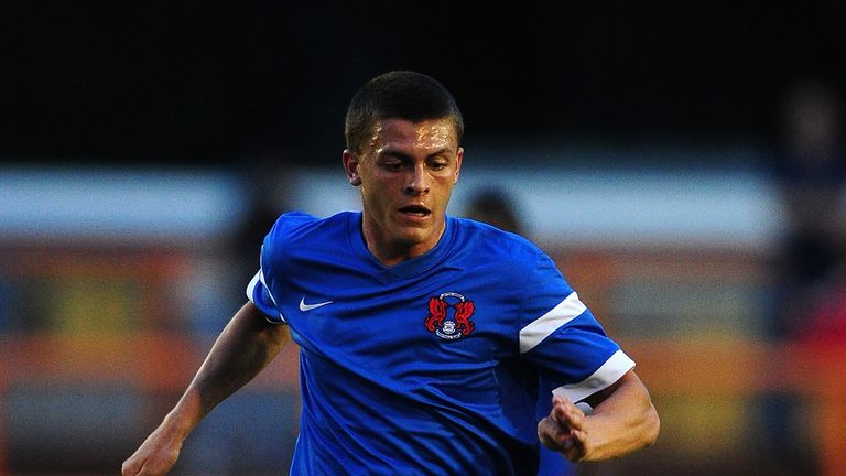 BRAINTREE, ENGLAND - JULY 10:  Harry Lee of Leyton Orient in action during the pre season friendly match between Braintree Town and Leyton Orient at the Mi