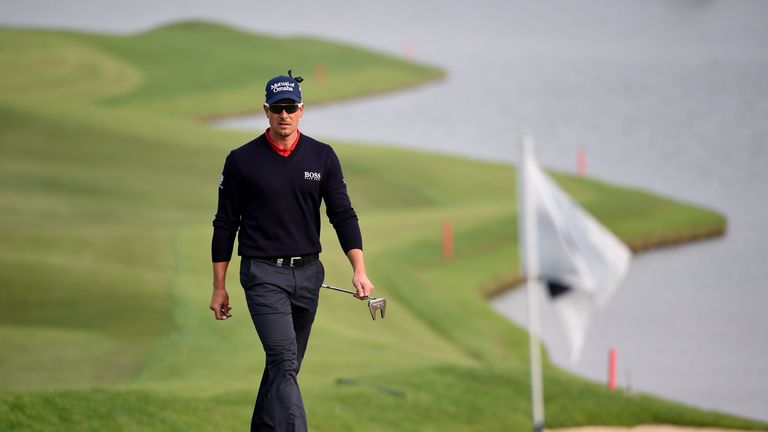Henrik Stenson made a significant move and is just three off the lead