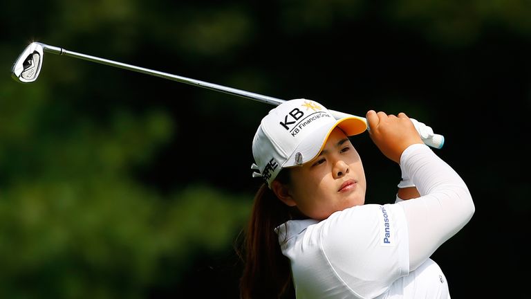 Imbee Park is three shots clear after three rounds of the Lorena Ochoa Invitational