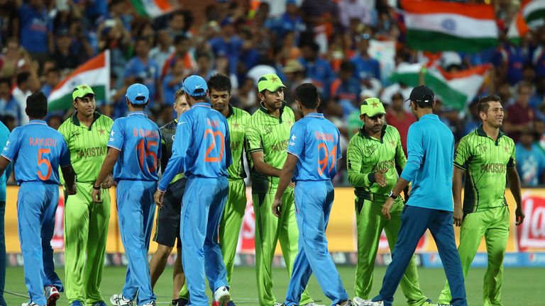 India and Pakistan met at this year's World Cup and are due to play a series in Sri Lanka, beginning in December
