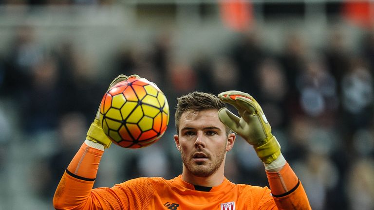 Stoke City Goalkeeper Jack Butland 