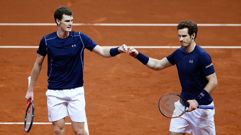 Jamie Murray and Andy Murray