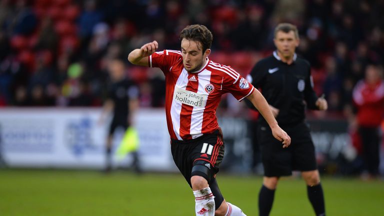 Jose Baxter of Sheffield United 